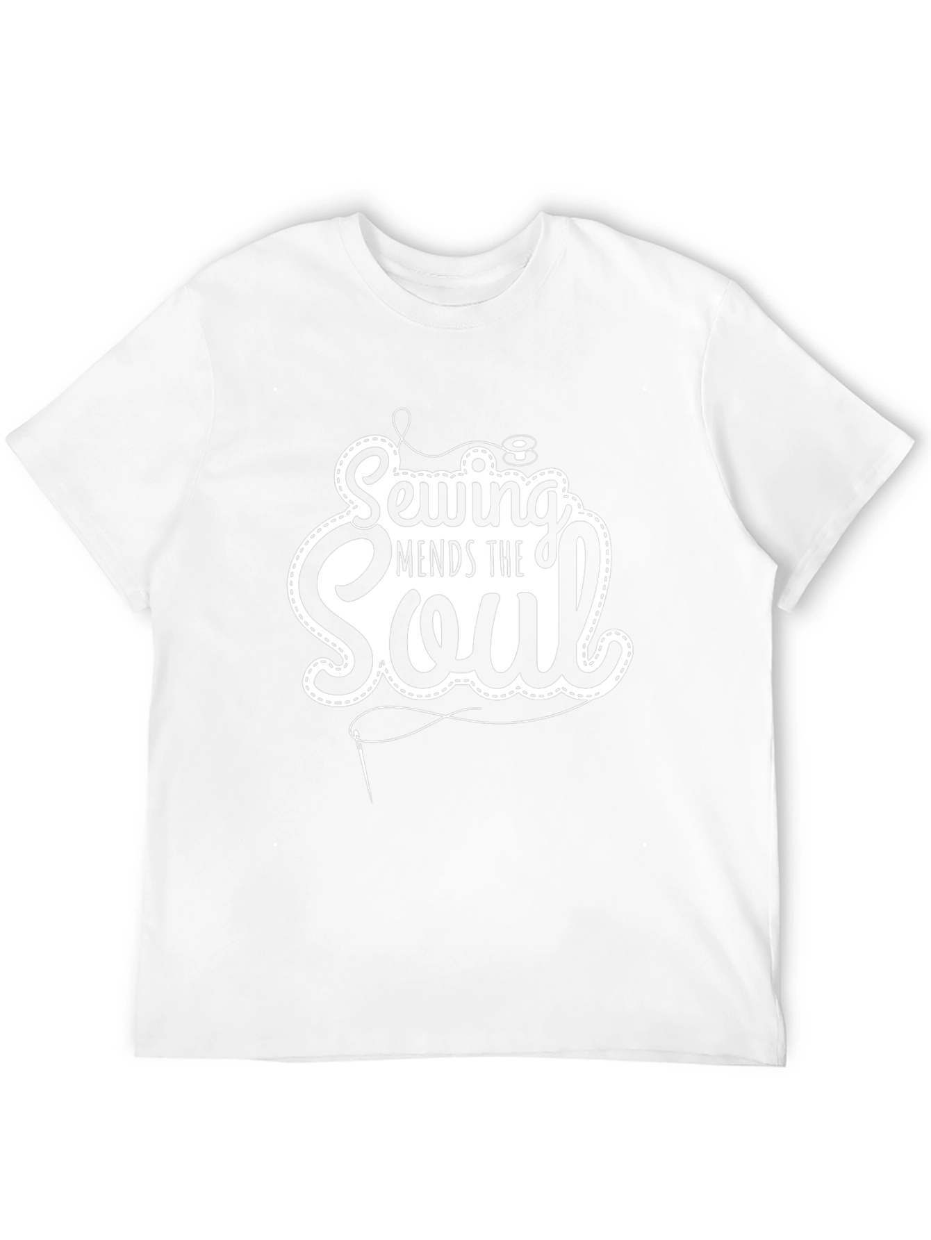 Camiseta Negra: Sewing Mends the Soul