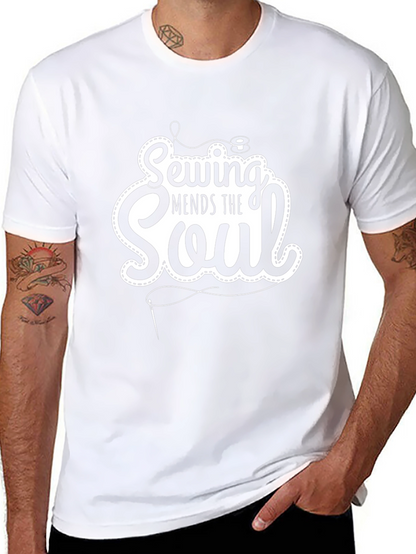 Camiseta Negra: Sewing Mends the Soul