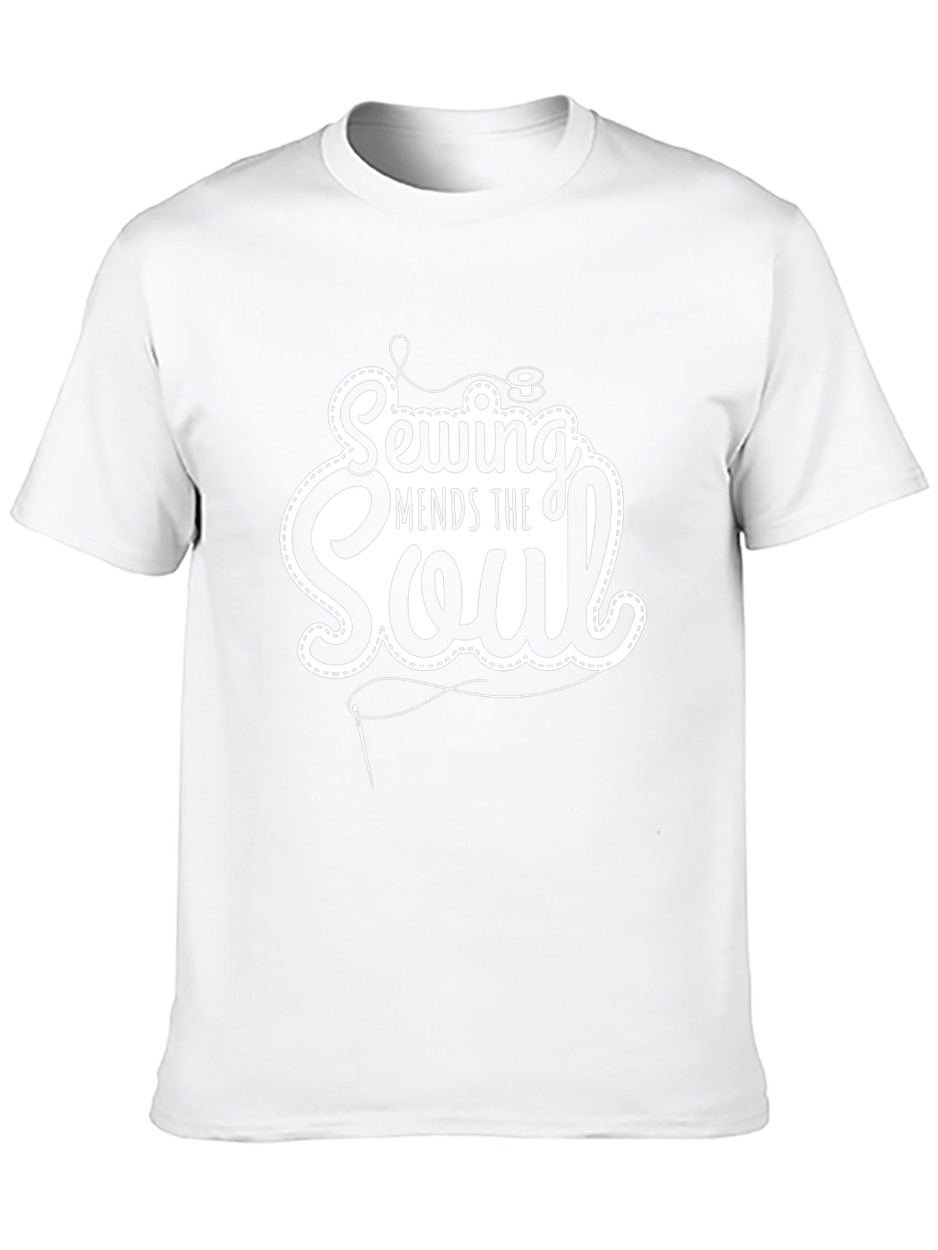 Camiseta Negra: Sewing Mends the Soul