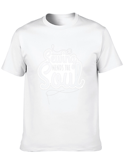 Camiseta Negra: Sewing Mends the Soul