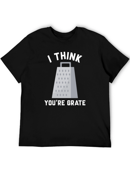 Camiseta Negra con Diseño de Rallador