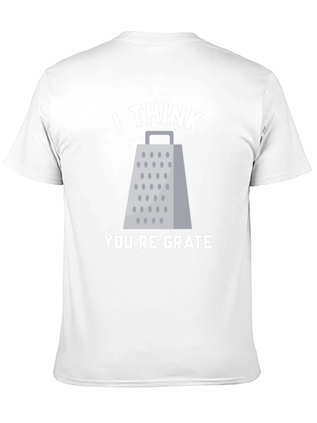 Camiseta Negra con Diseño de Rallador
