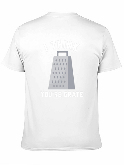 Camiseta Negra con Diseño de Rallador