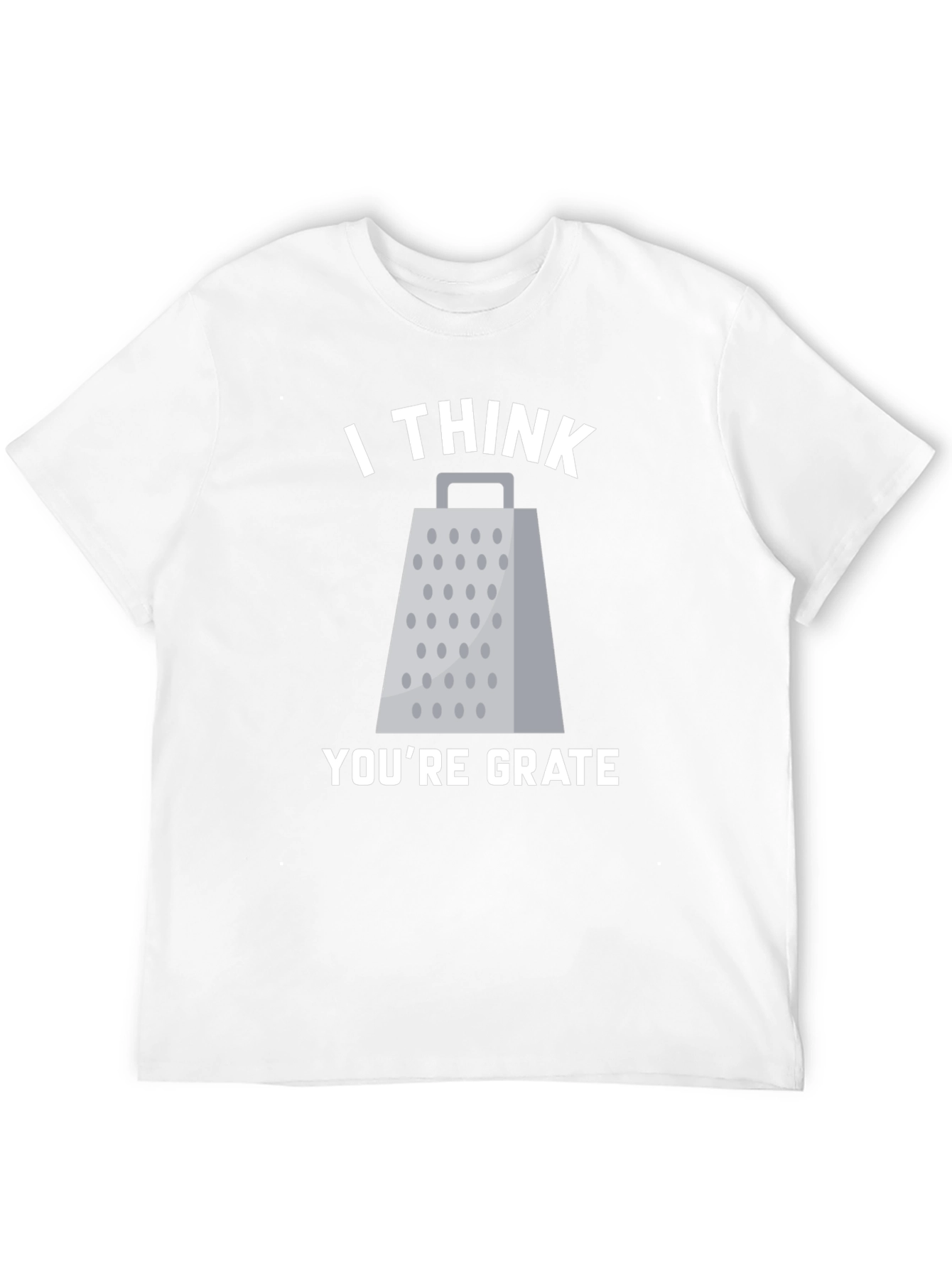 Camiseta Negra con Diseño de Rallador