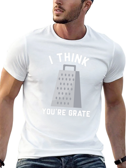 Camiseta Negra con Diseño de Rallador