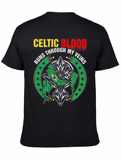 Camiseta Hombre: Sangre Celta en mis Venas