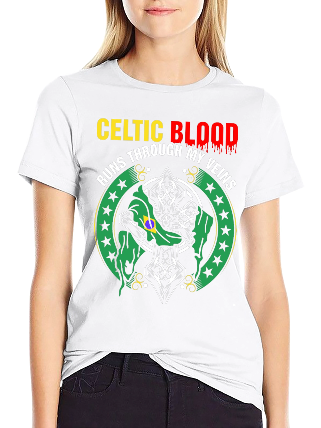Camiseta Hombre: Sangre Celta en mis Venas