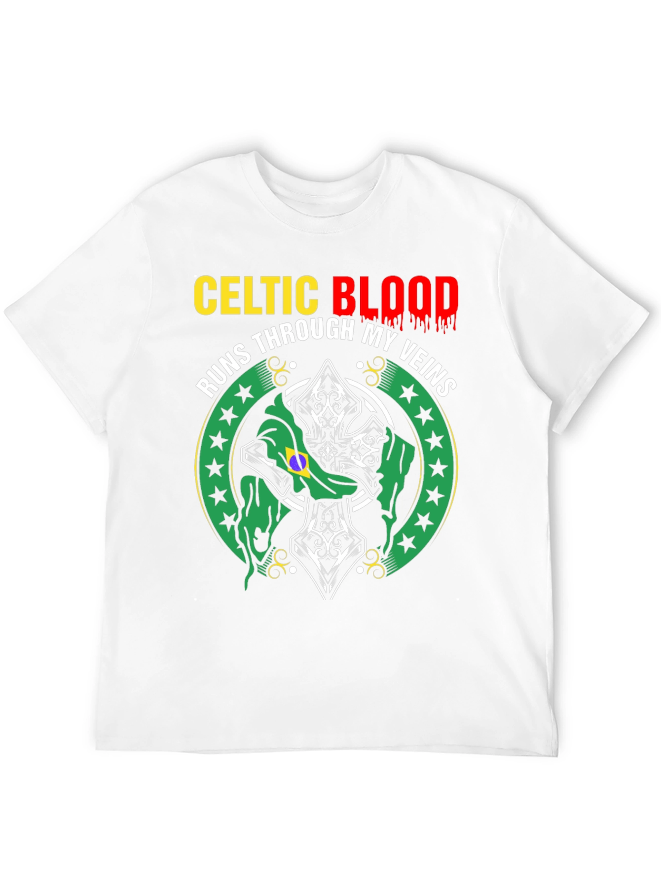 Camiseta Hombre: Sangre Celta en mis Venas