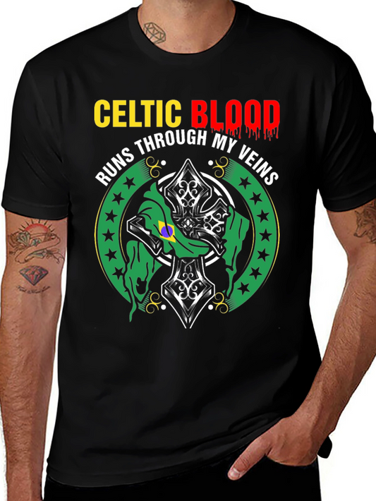 Camiseta Hombre: Sangre Celta en mis Venas