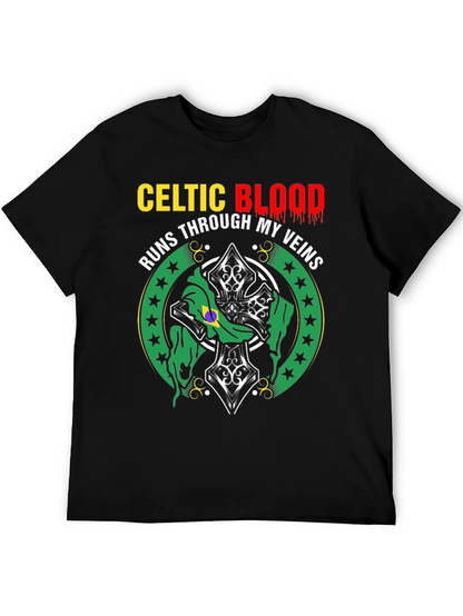 Camiseta Hombre: Sangre Celta en mis Venas