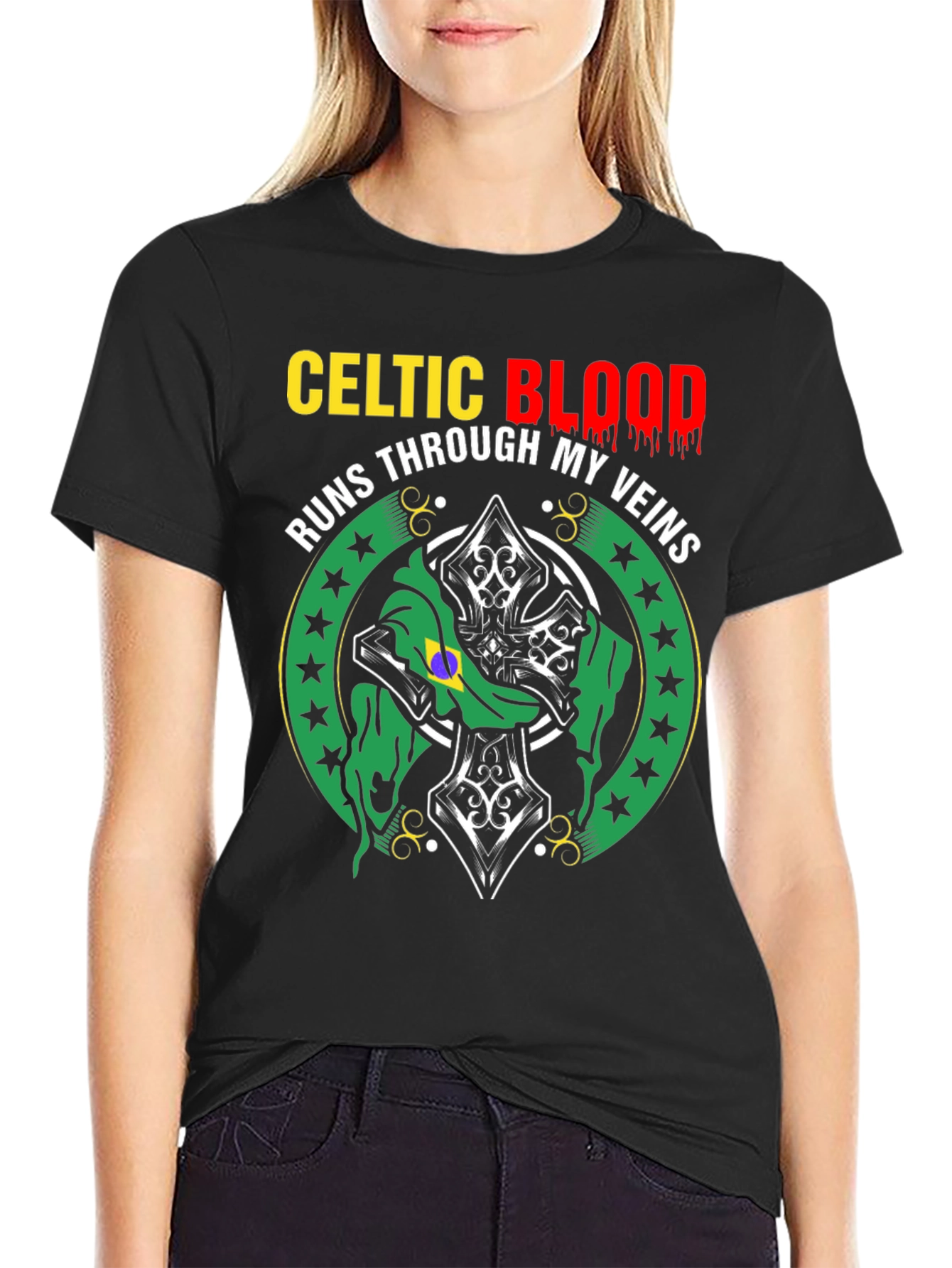 Camiseta Hombre: Sangre Celta en mis Venas