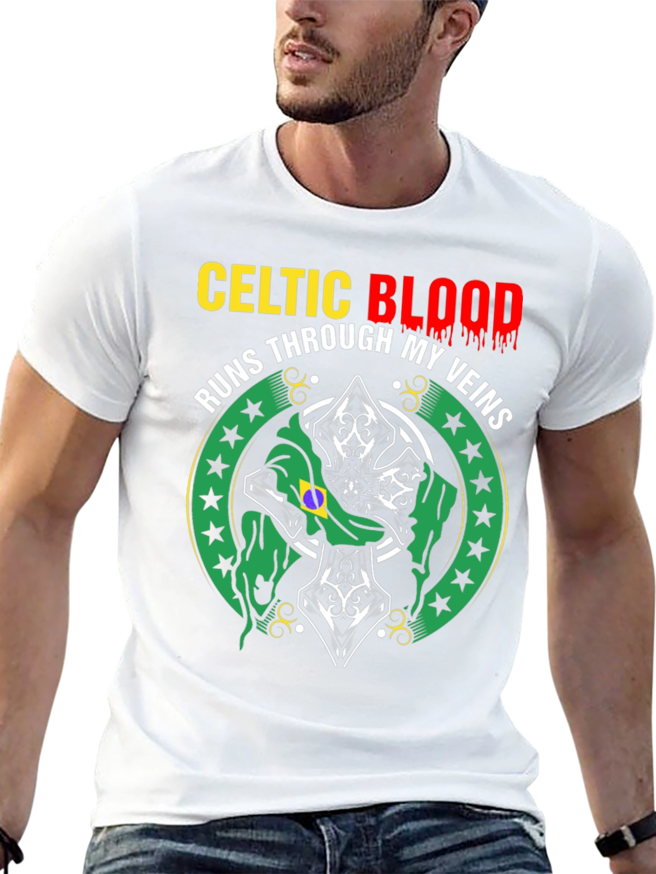 Camiseta Hombre: Sangre Celta en mis Venas