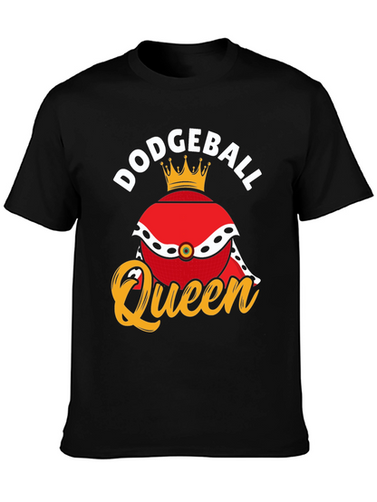 Camiseta Dodgeball Queen Negra