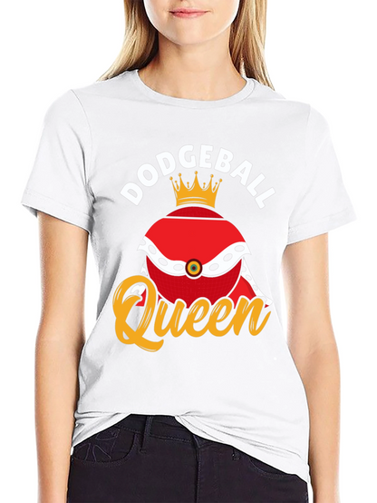 Camiseta Dodgeball Queen Negra