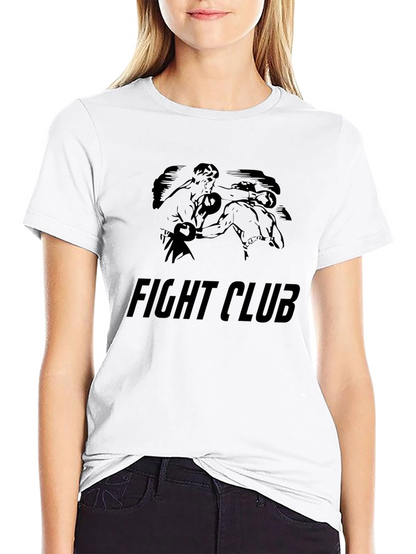 Camiseta Fight Club Negra Hombre