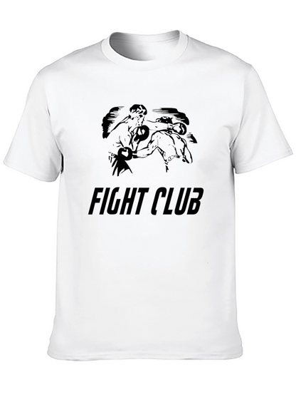 Camiseta Fight Club Negra Hombre