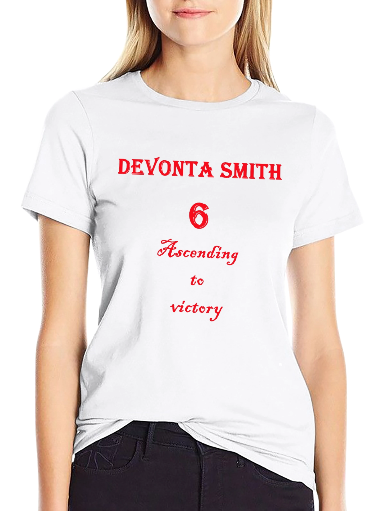 Camiseta Devonta Smith Ascending to Victory