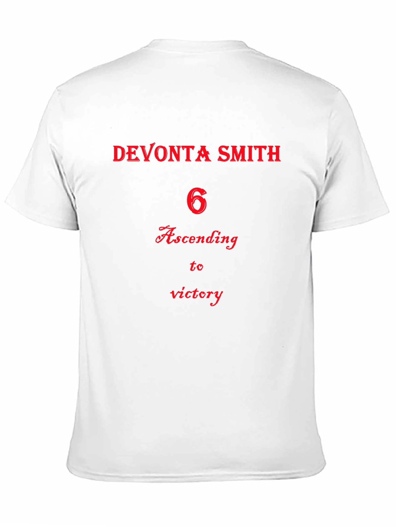 Camiseta Devonta Smith Ascending to Victory