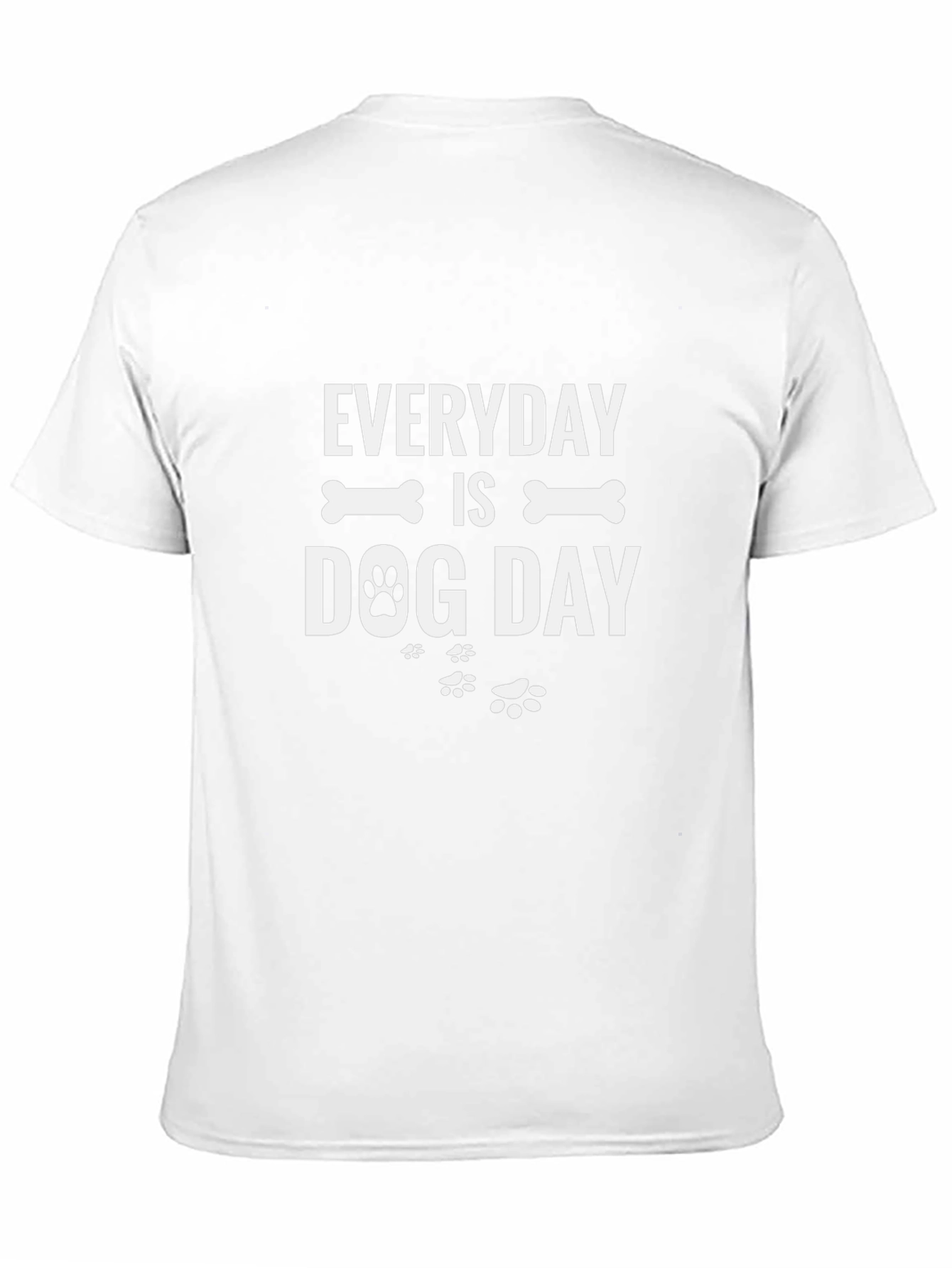 Camiseta Negra Everyday is Dog Day