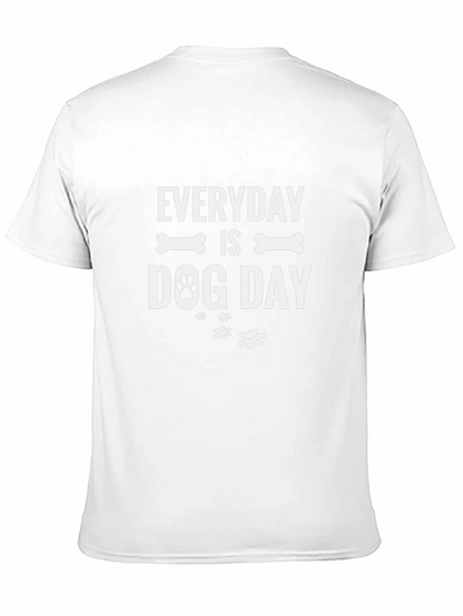 Camiseta Negra Everyday is Dog Day