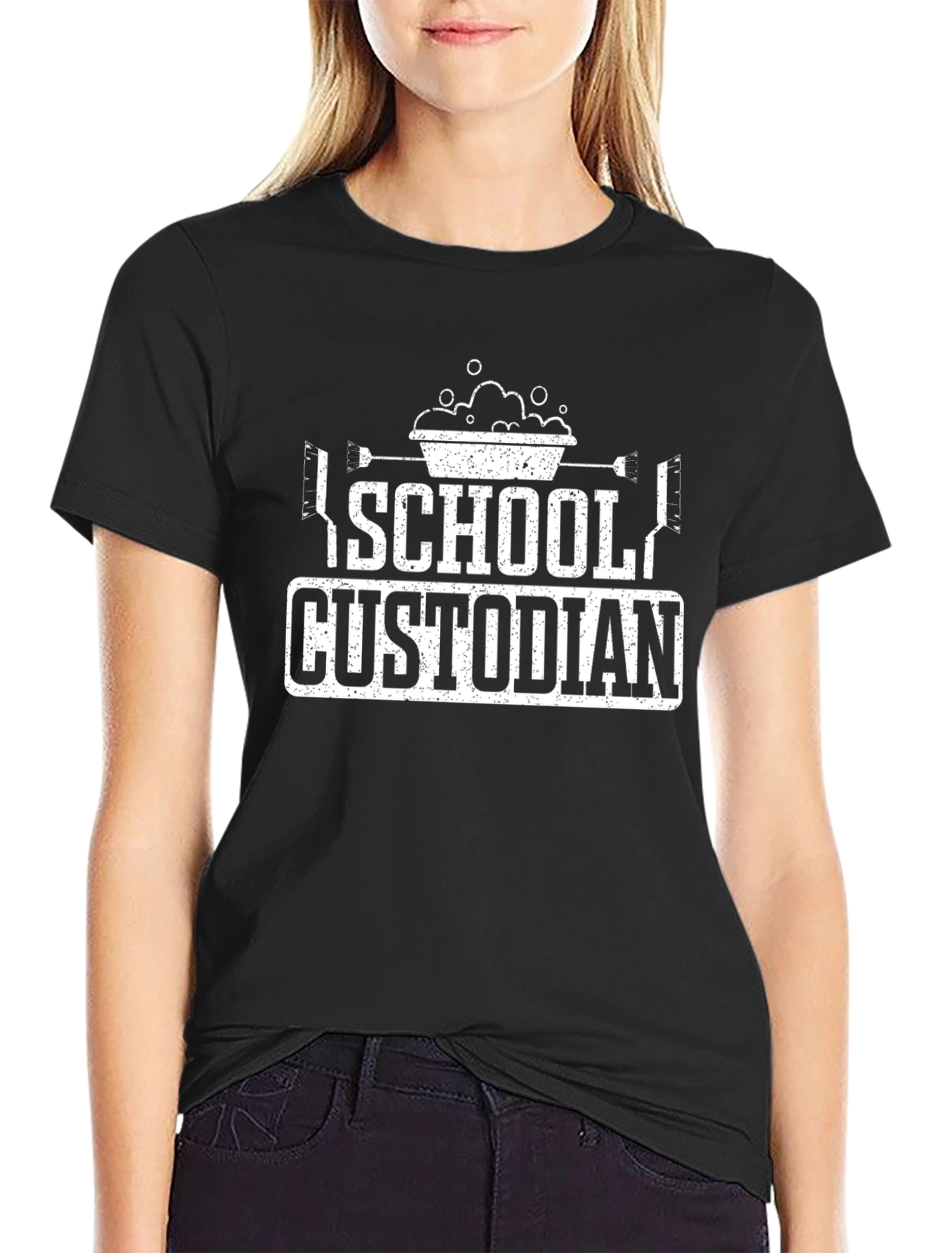 Camiseta de Custodio Escolar - Diseño Divertido