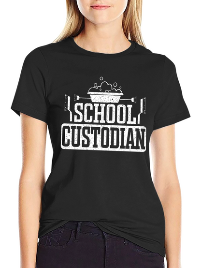 Camiseta de Custodio Escolar - Diseño Divertido