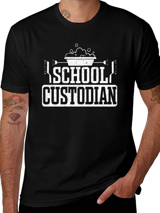 Camiseta de Custodio Escolar - Diseño Divertido
