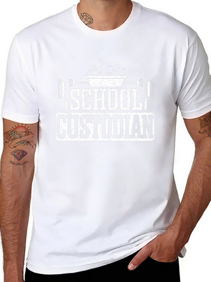 Camiseta de Custodio Escolar - Diseño Divertido
