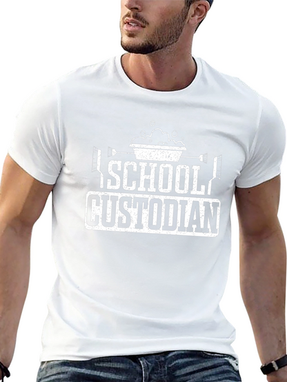 Camiseta de Custodio Escolar - Diseño Divertido