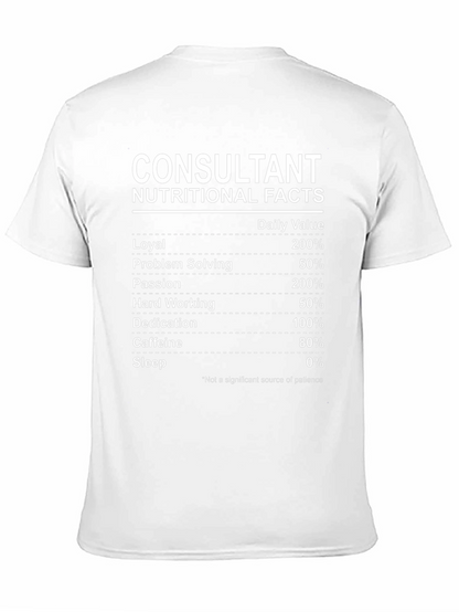 Camiseta Consultant Nutritional Facts