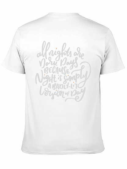 Camiseta Negra con Frase Inspiradora
