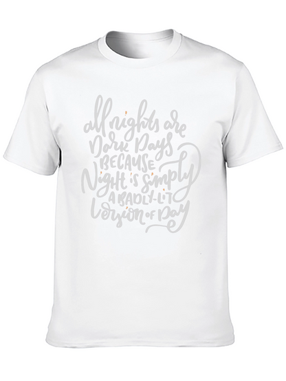 Camiseta Negra con Frase Inspiradora