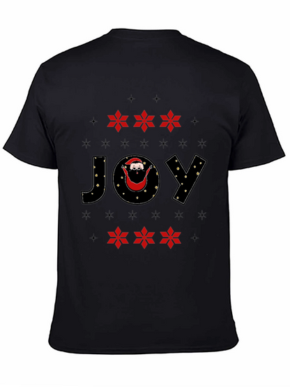 Camiseta Navideña Alegría Santa Claus