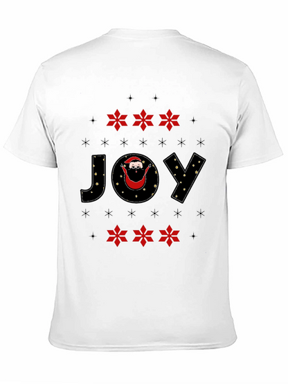 Camiseta Navideña Alegría Santa Claus