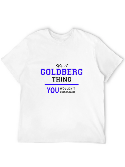 Camiseta Negra: Es Una Cosa de Goldberg