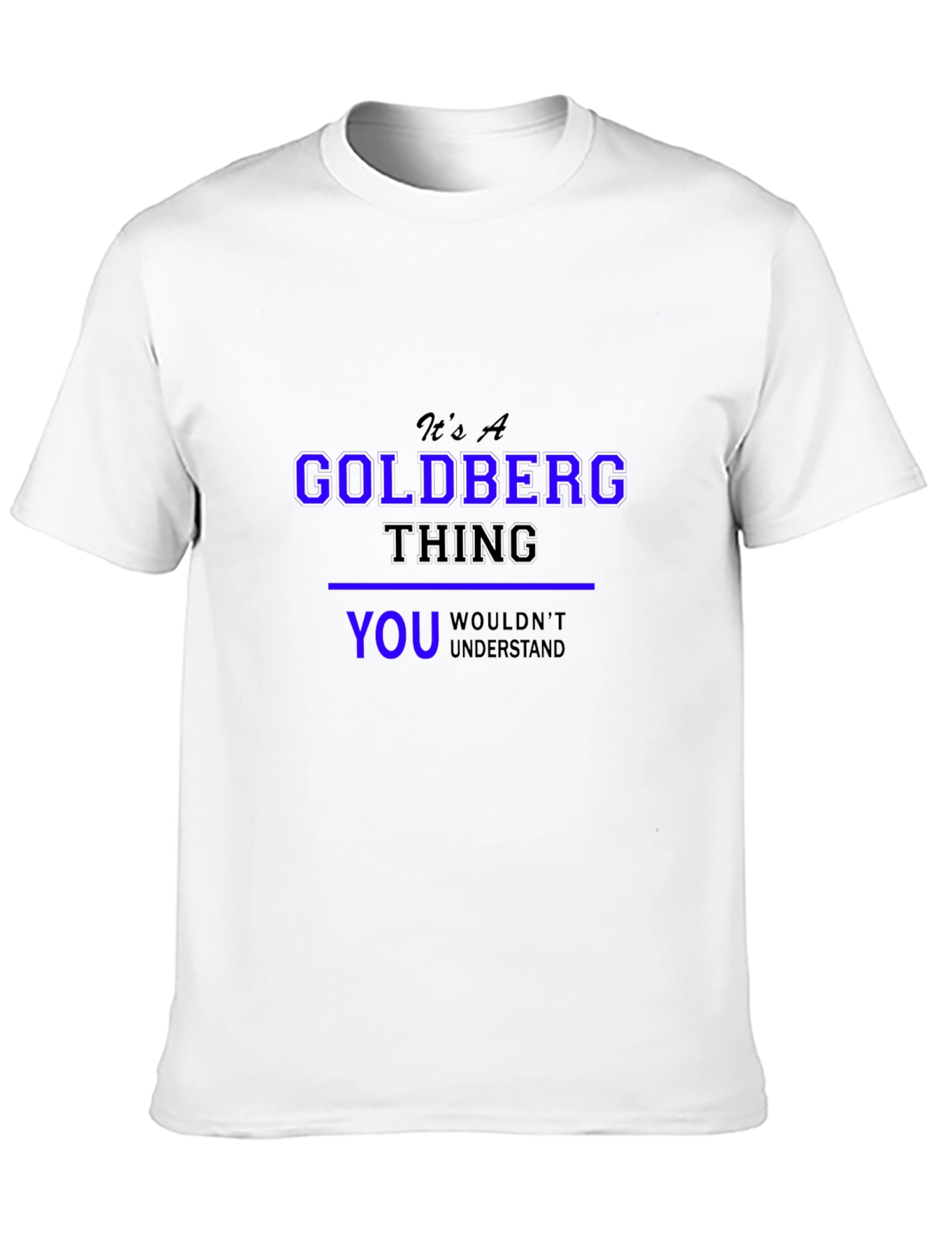 Camiseta Negra: Es Una Cosa de Goldberg