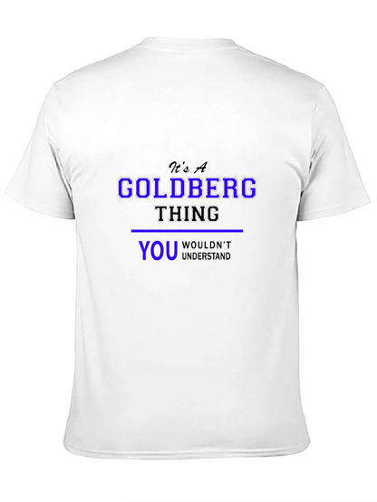 Camiseta Negra: Es Una Cosa de Goldberg