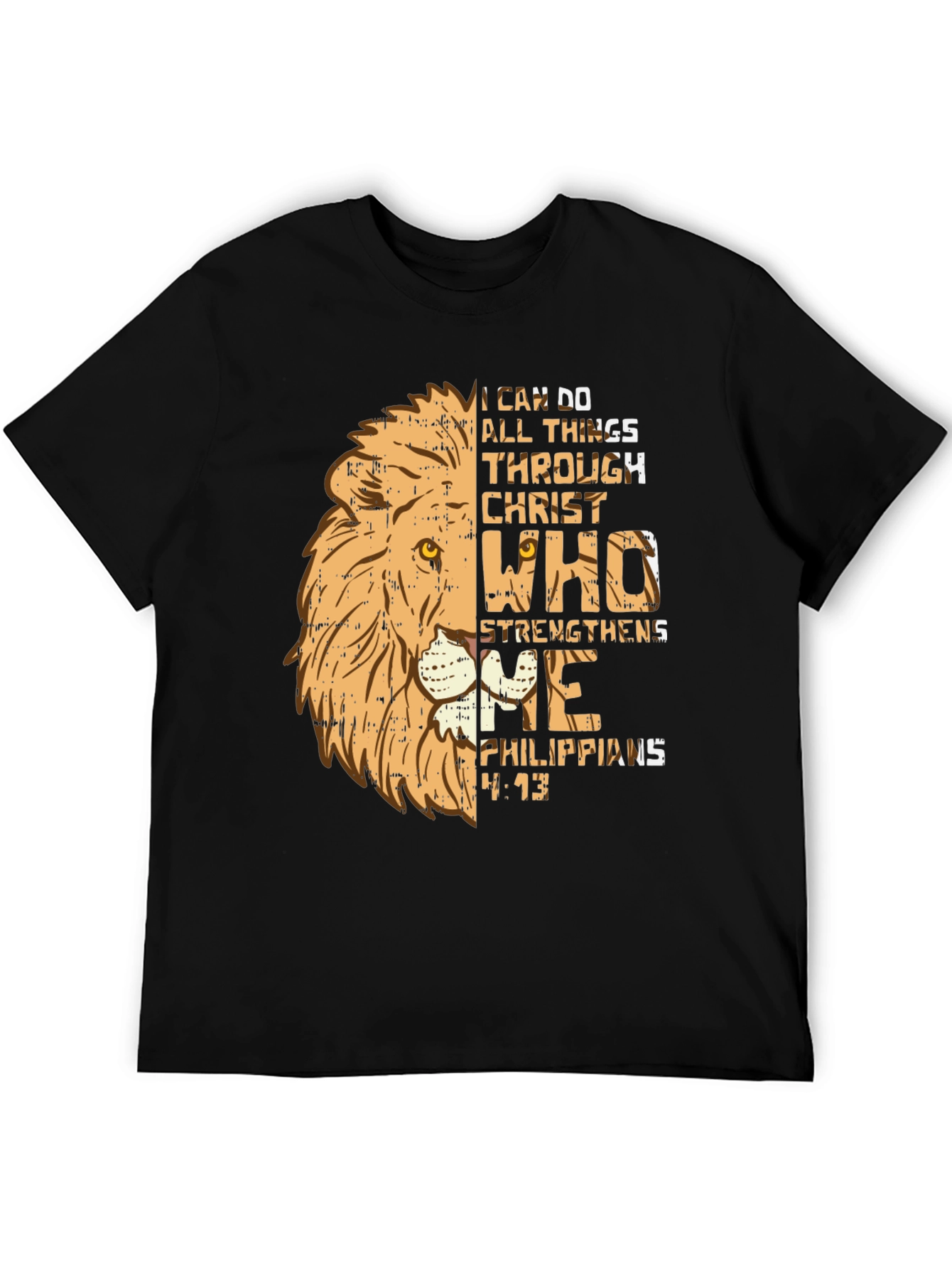 Camiseta Cristiana León: Todo lo puedo en Cristo