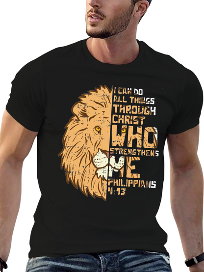 Camiseta Cristiana León: Todo lo puedo en Cristo