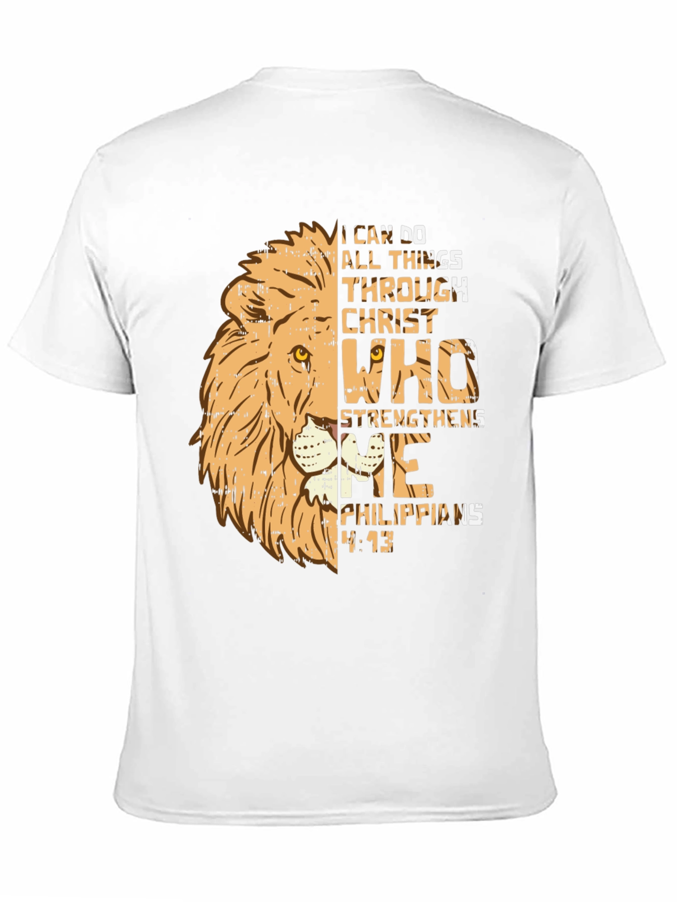 Camiseta Cristiana León: Todo lo puedo en Cristo