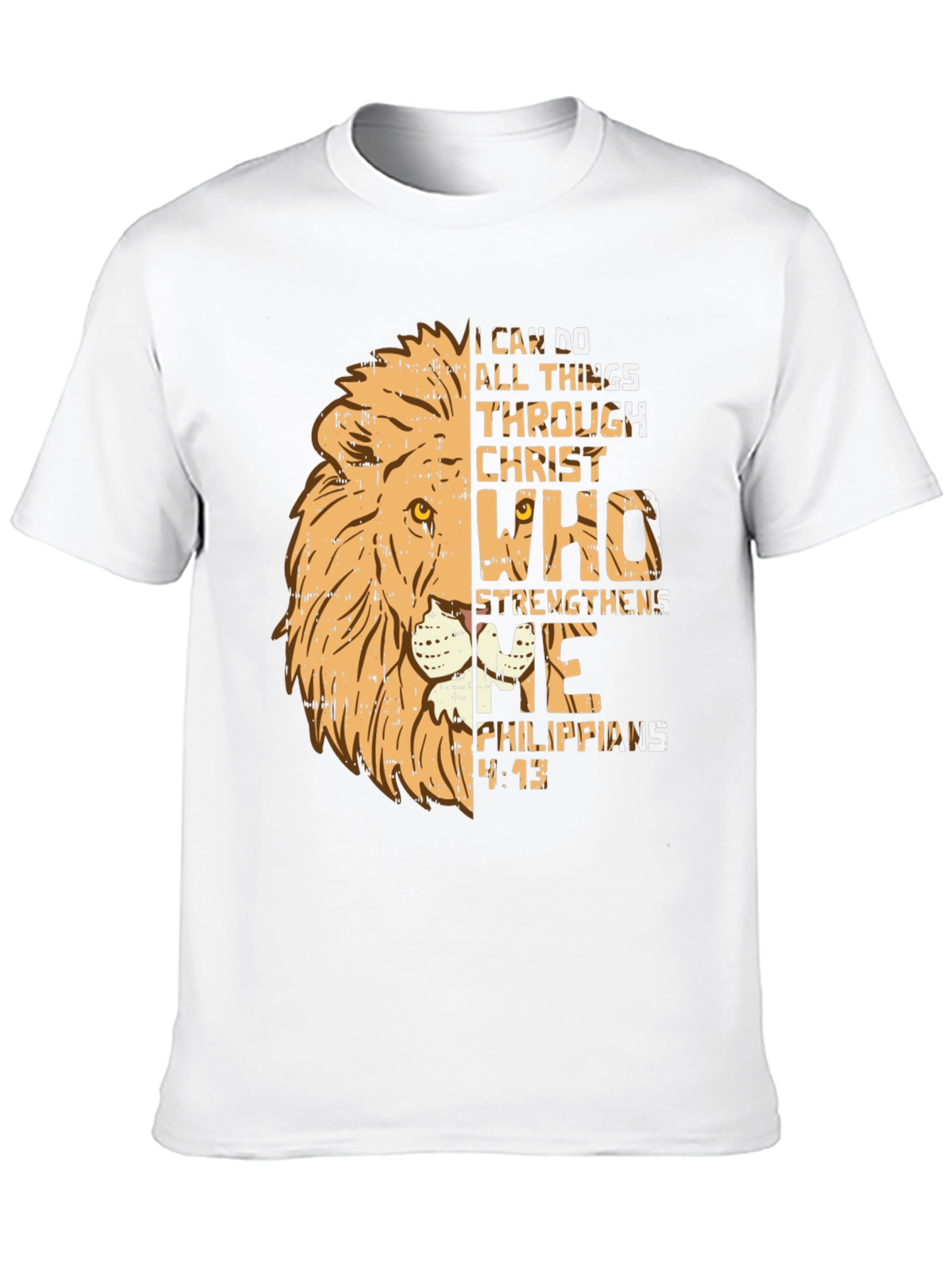 Camiseta Cristiana León: Todo lo puedo en Cristo