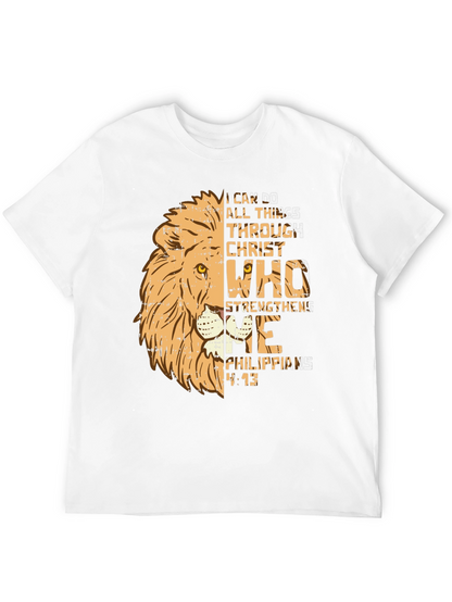 Camiseta Cristiana León: Todo lo puedo en Cristo