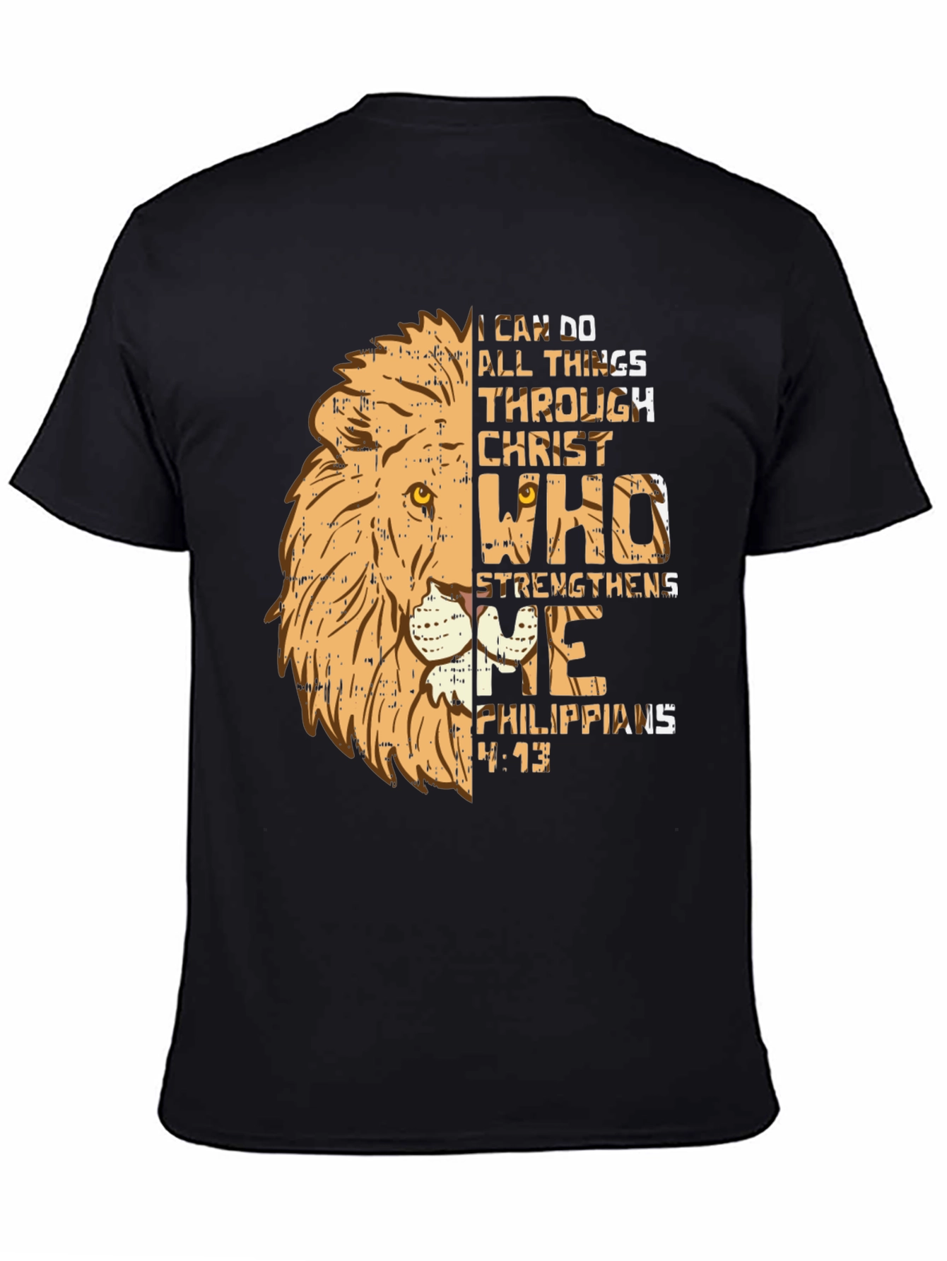 Camiseta Cristiana León: Todo lo puedo en Cristo