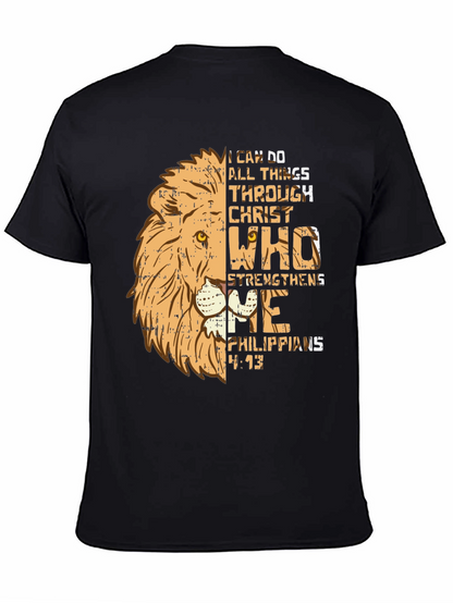 Camiseta Cristiana León: Todo lo puedo en Cristo
