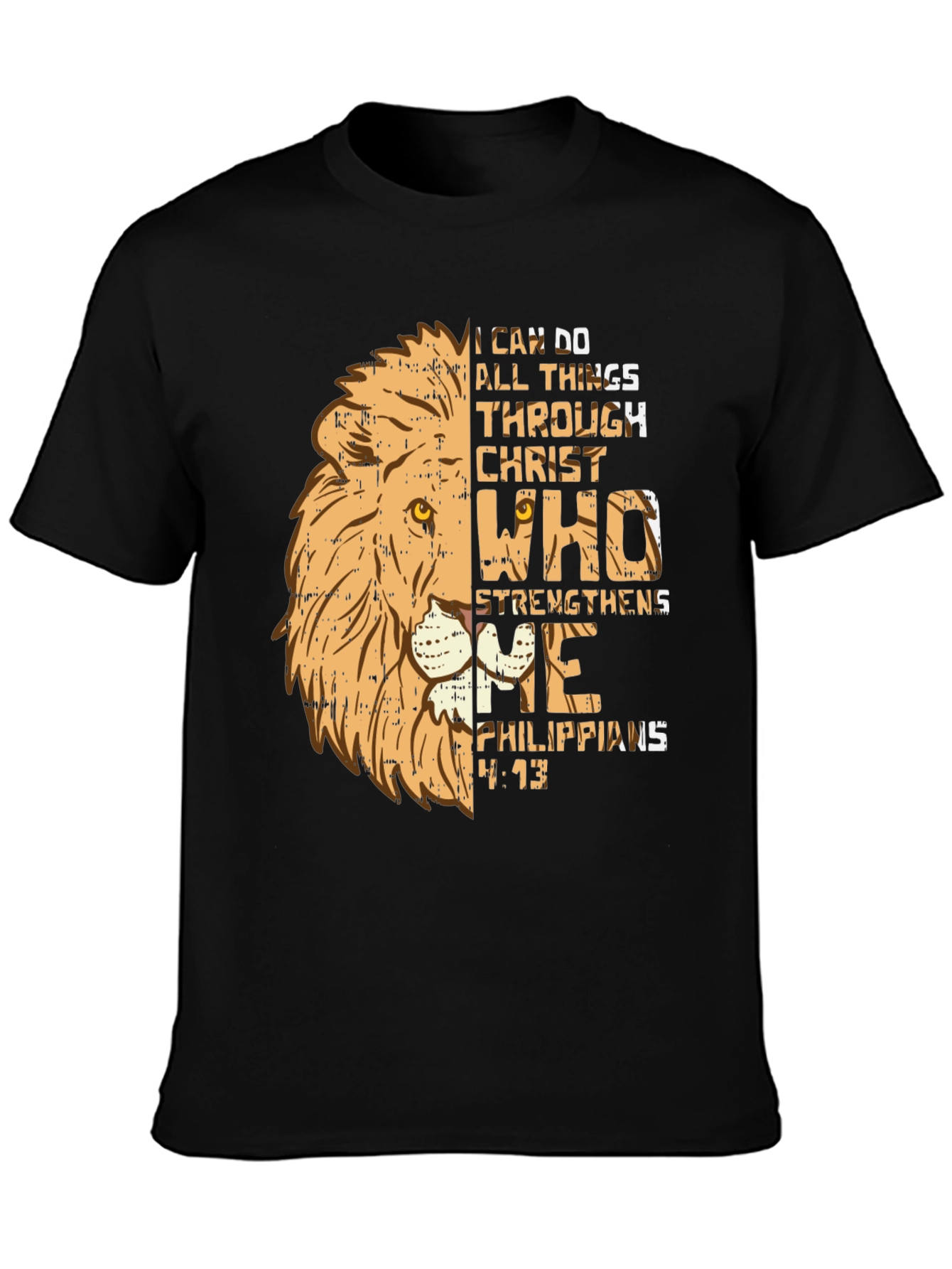Camiseta Cristiana León: Todo lo puedo en Cristo