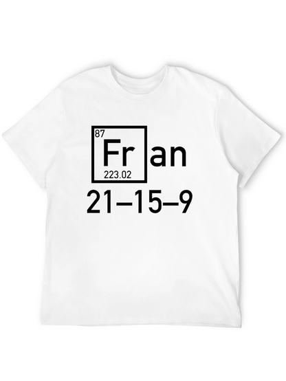 Camiseta Negra Fran: Elemento de Estilo Personalizado