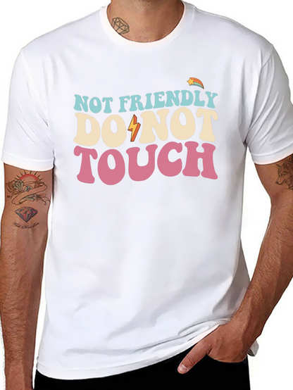 Camiseta No Amigable con Diseño Retro
