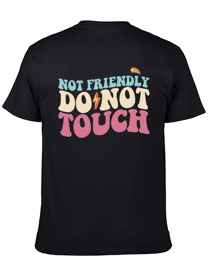 Camiseta No Amigable con Diseño Retro