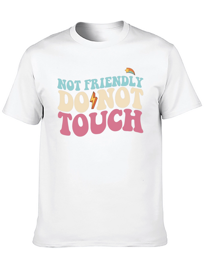 Camiseta No Amigable con Diseño Retro