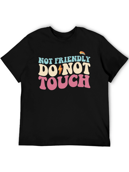 Camiseta No Amigable con Diseño Retro